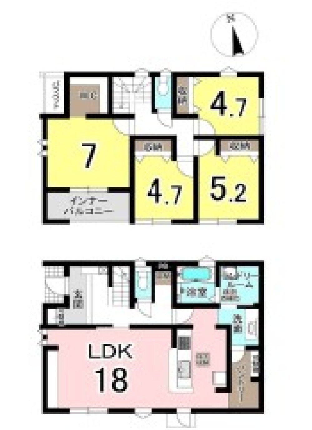 豊田市貝津町　全3棟　2号棟 画像2