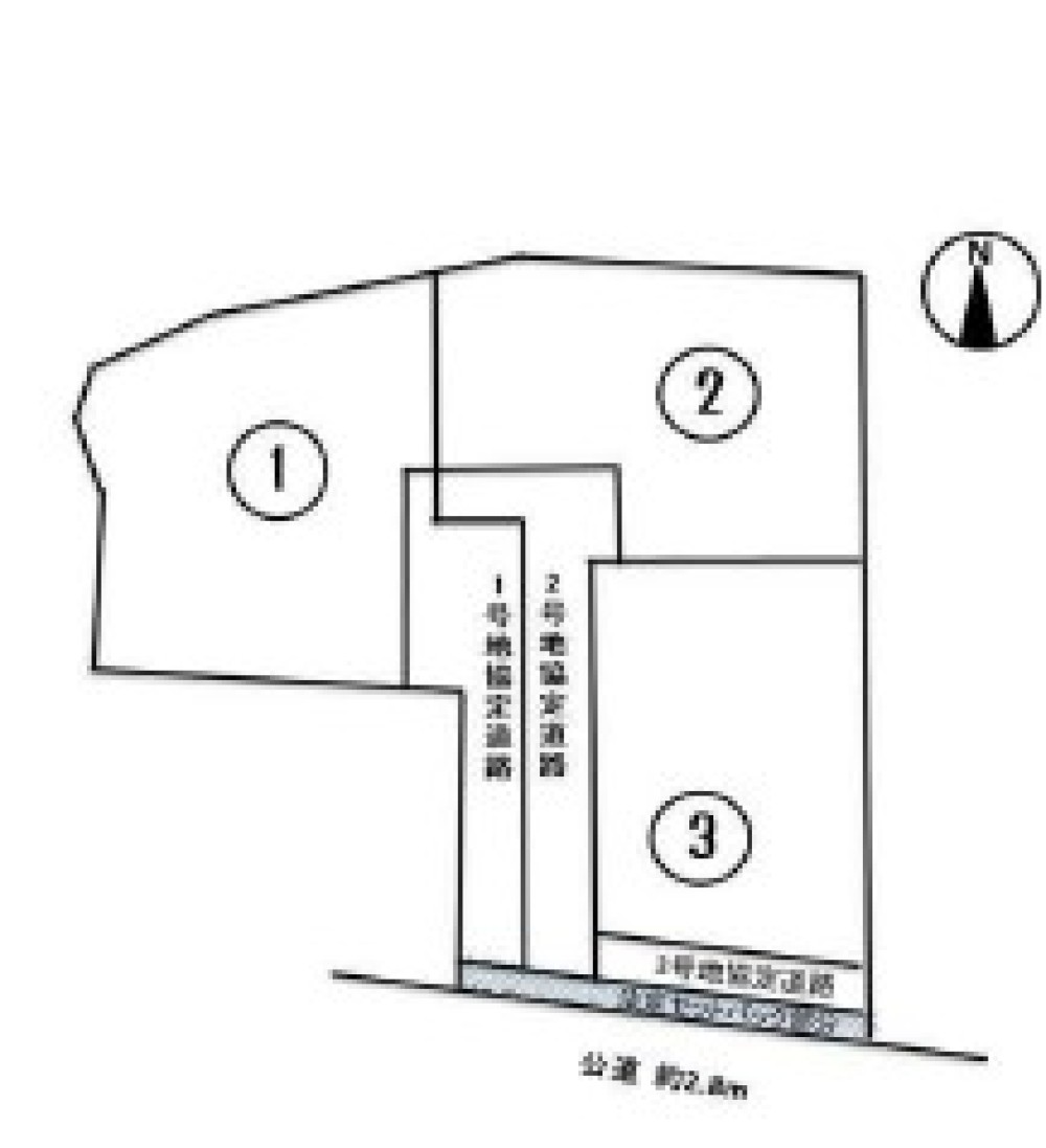 豊田市貝津町　全3棟　2号棟 画像1