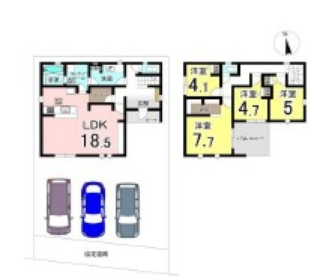 豊田市貝津町　全3棟　3号棟 画像2