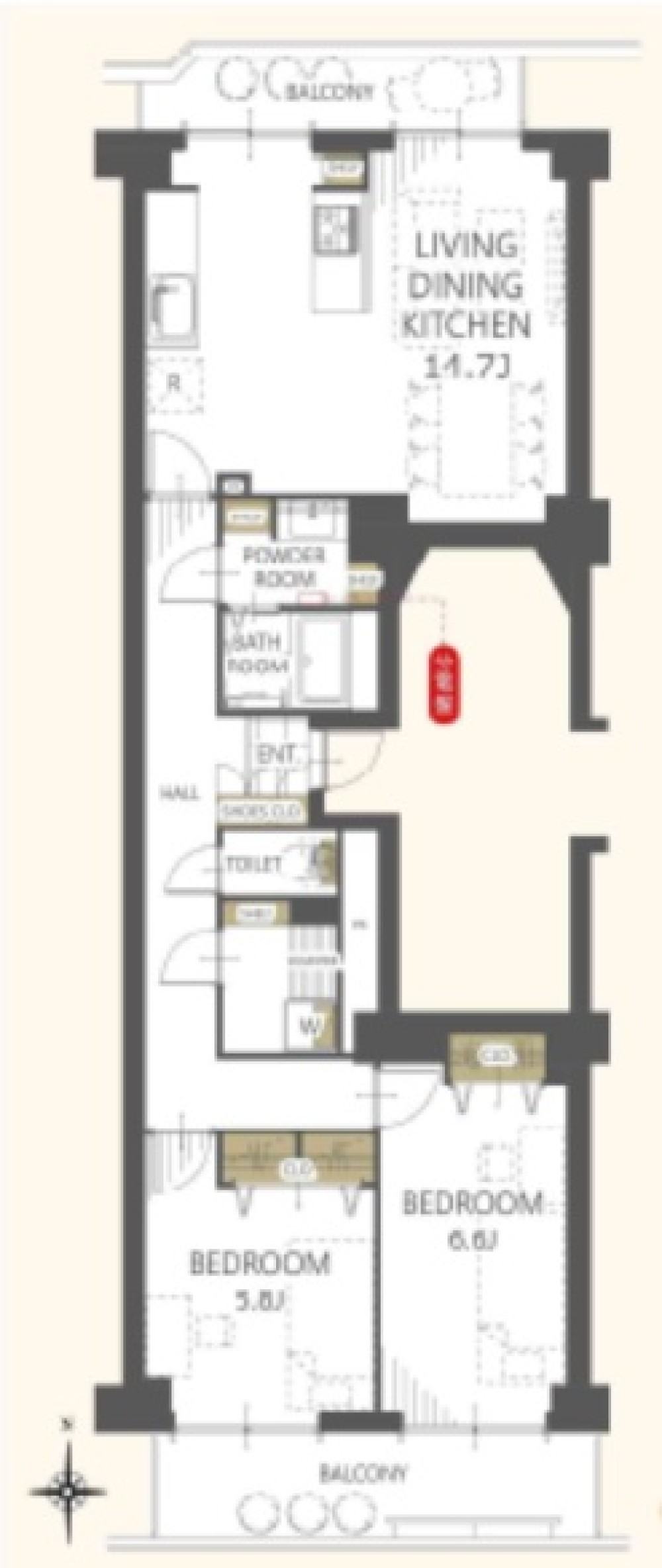 虹ケ丘マンション本館 画像1