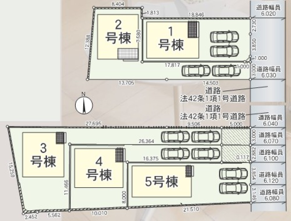 豊田市井上町　全5棟　5号棟 画像1