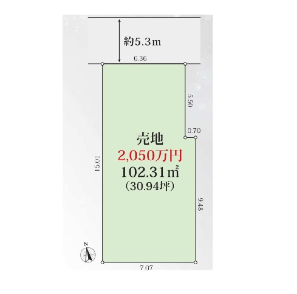 名古屋市守山区鳥羽見　2期　全1区画 画像1