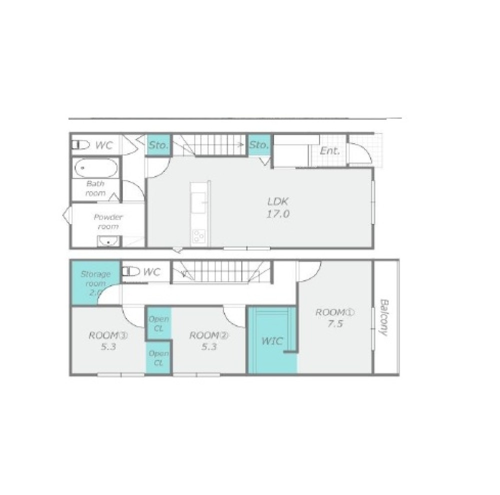 春日井市如意申町　全3棟　B号棟 画像2