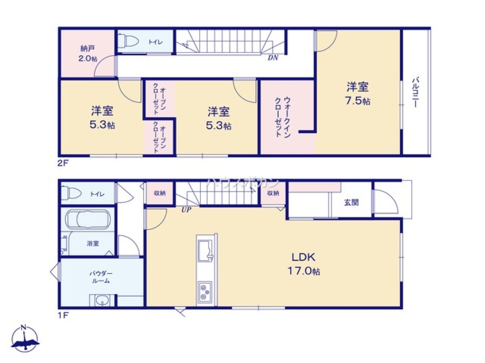 春日井市如意申町　全3棟　B号棟 画像1