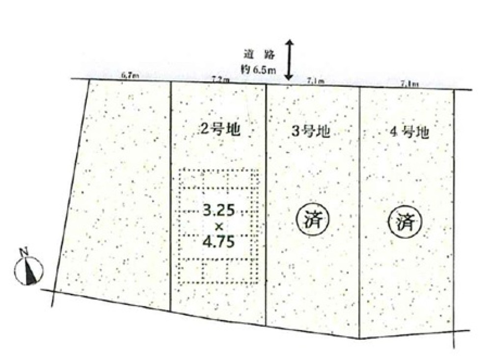 名古屋市緑区松が根台　3期　全4区画　2号地 画像1