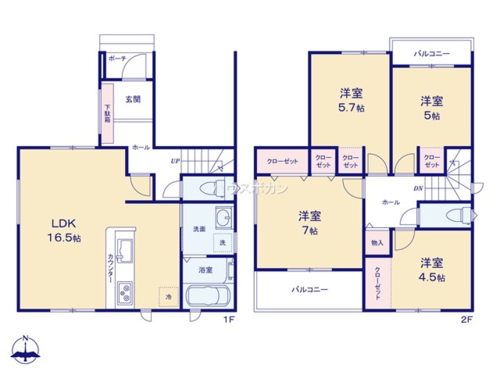 豊田市荒井町　第1　全2棟　2号棟 画像5