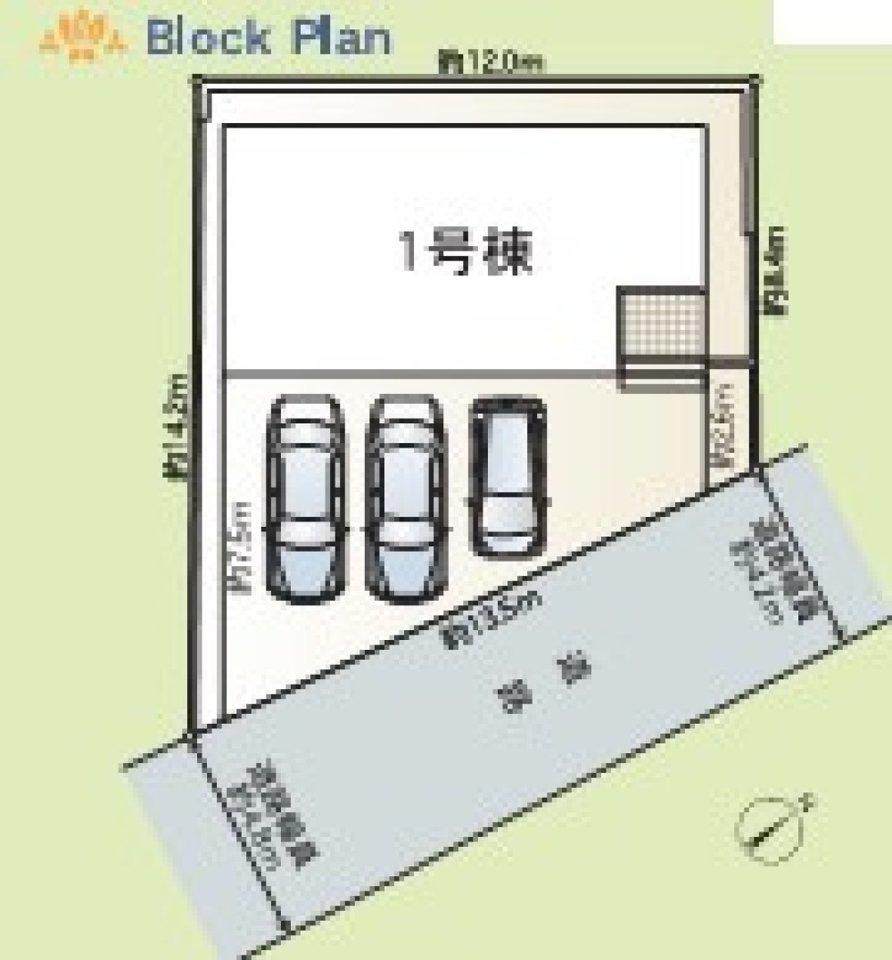 豊田市花園町　第4　全1棟　1号棟 画像1