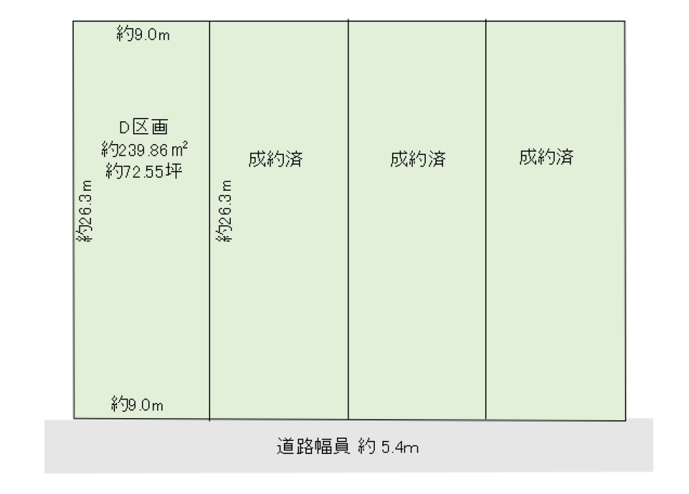 豊橋市植田町　全4区画　D区画 画像6