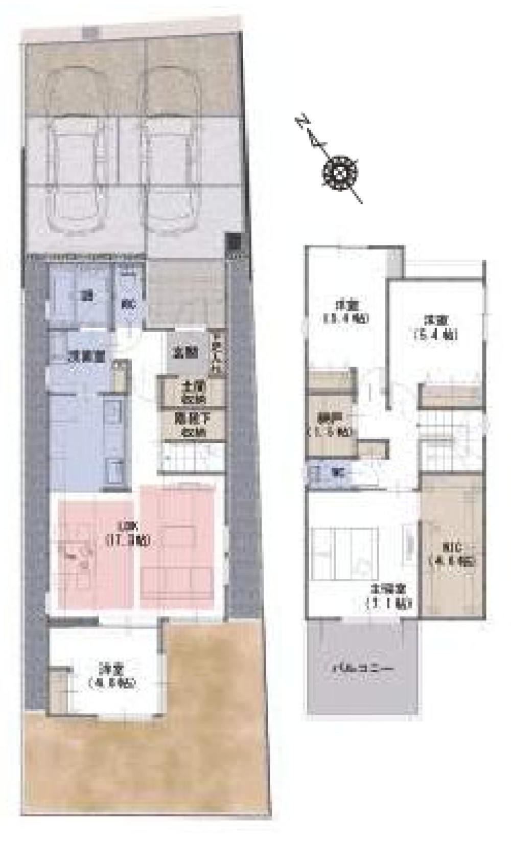 岡崎市矢作町　5期　全2棟　B号棟 画像1