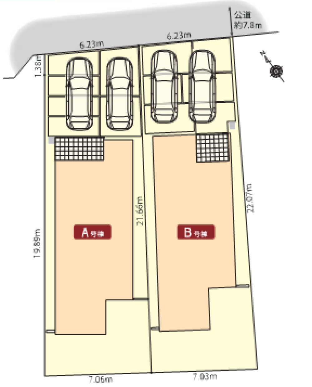 岡崎市矢作町　5期　全2棟　B号棟 画像2