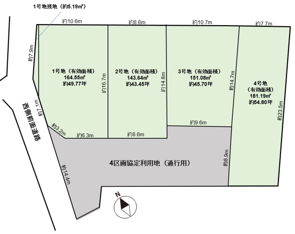 豊田市住吉町　全4区画　3号地 画像8