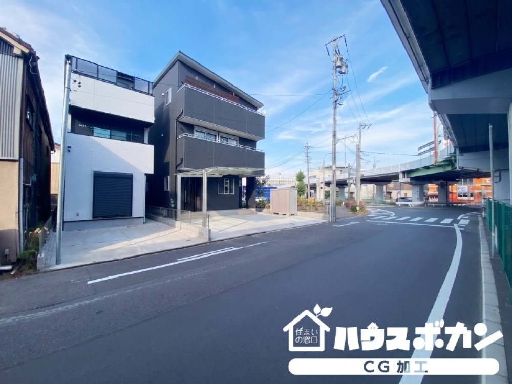 南面道路接面につき陽当たり良好♪