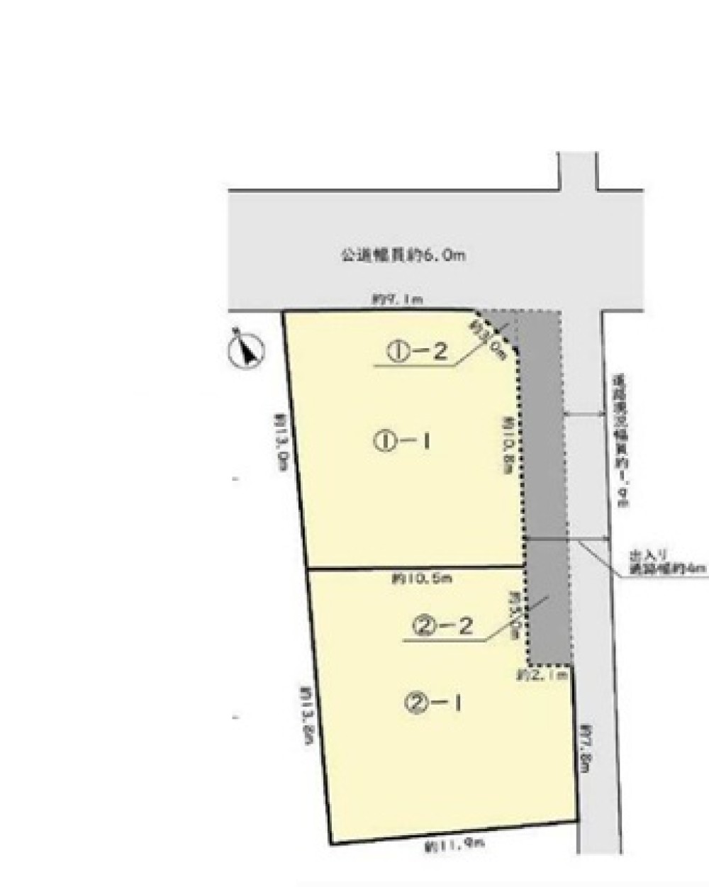 江南市布袋町東　全2区画　1区画 画像1