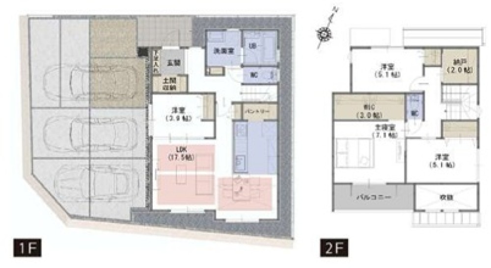 半田市上池町　2期　全4棟　B号棟 画像2