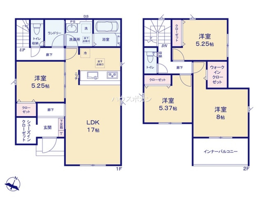 一宮市苅安賀一丁目　全4棟　2号棟 画像2