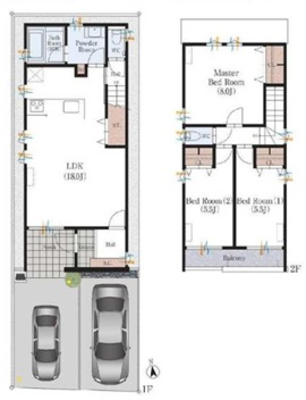 名古屋市中川区伏屋一丁目　全14棟　1号棟 画像2