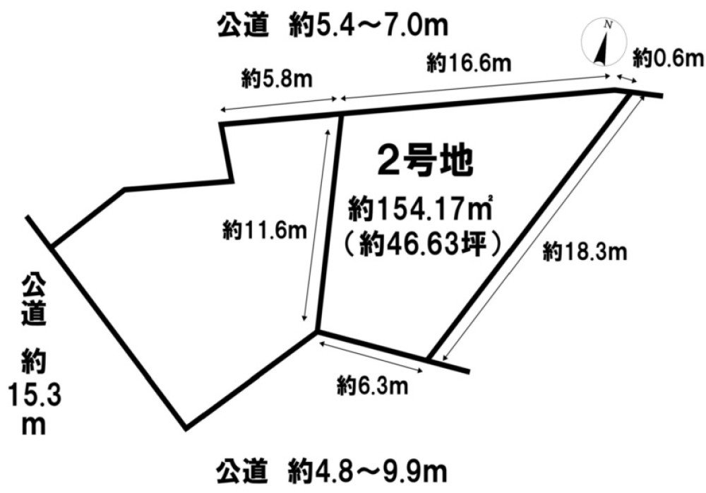 安城市今本町　全2区画　2号地 画像1