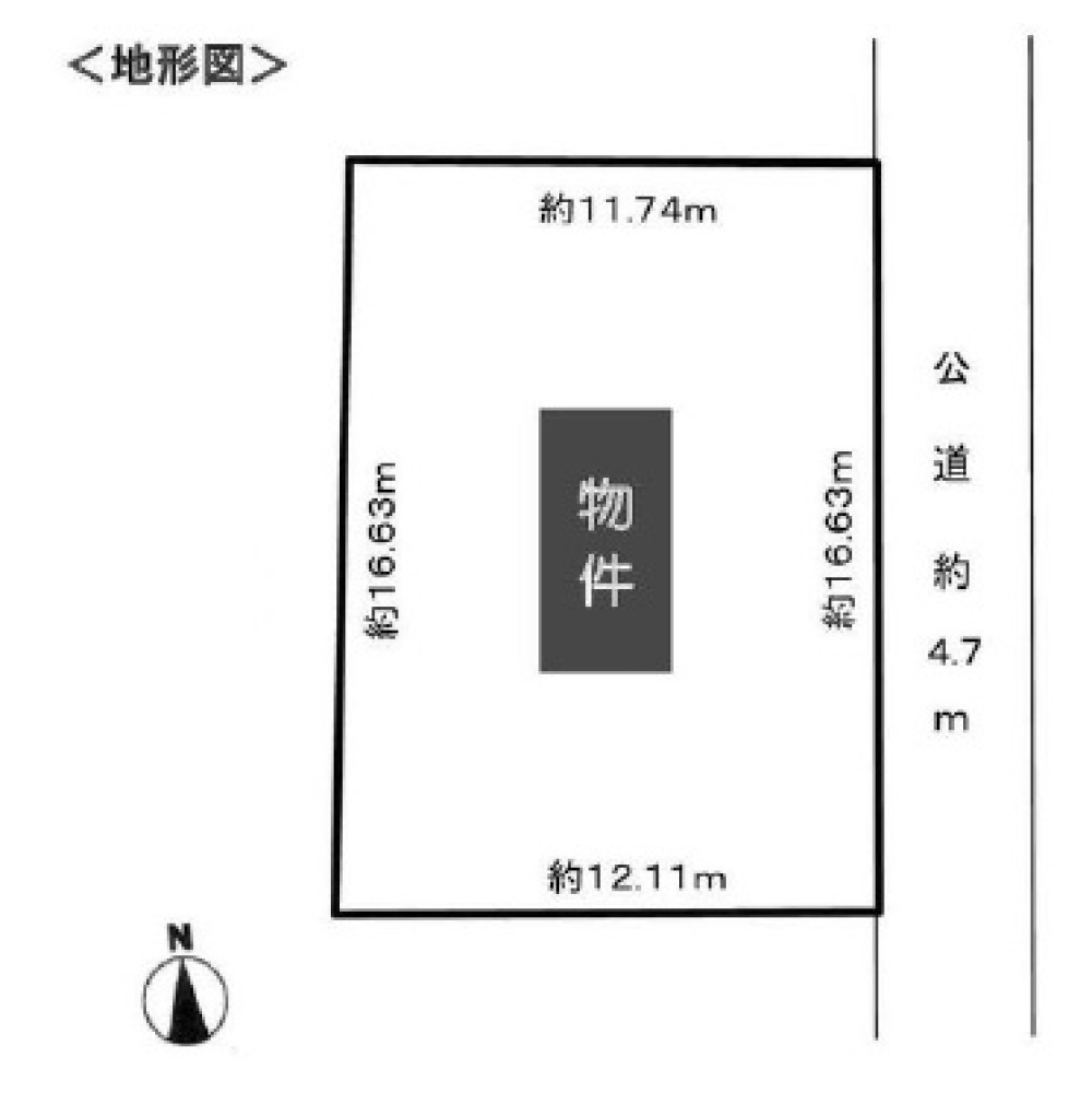 敷地面積約、59.89坪！