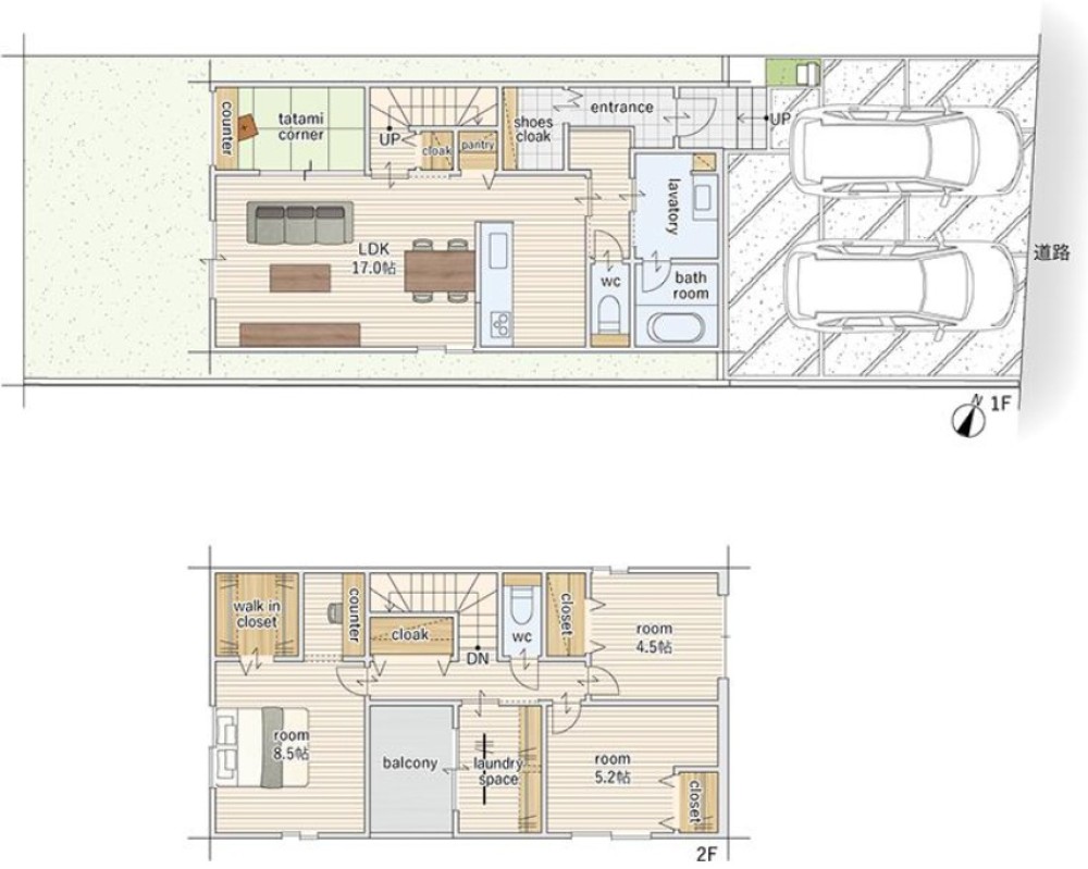 一宮市柳戸町　2期　全10棟　5号地 画像2