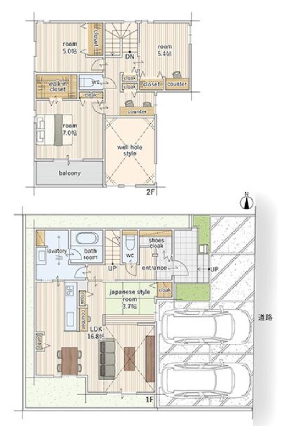 一宮市三ツ井　1期　全3棟　2号地 画像2