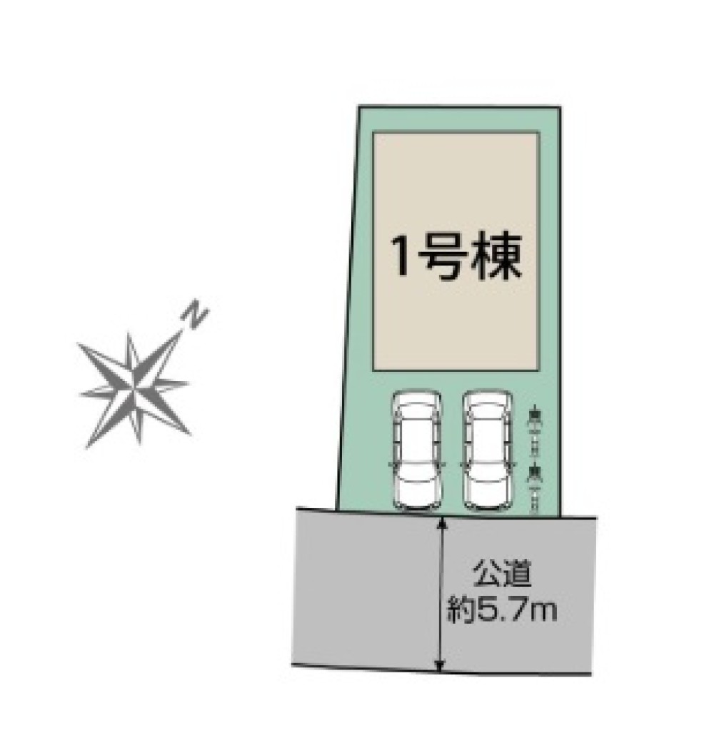 知多市八幡曽山　全1棟　1号棟 画像1