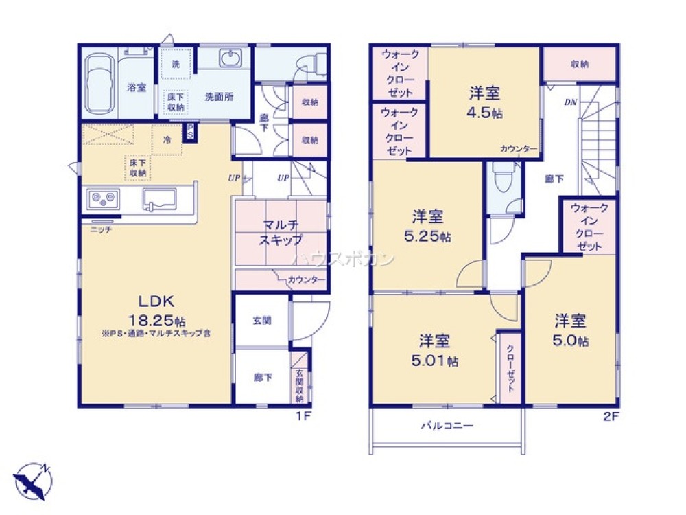 知多市八幡曽山　全1棟　1号棟 画像3
