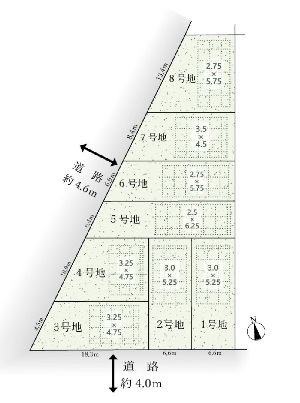 名古屋市守山区中志段味1期　全8区画　4号地 画像1