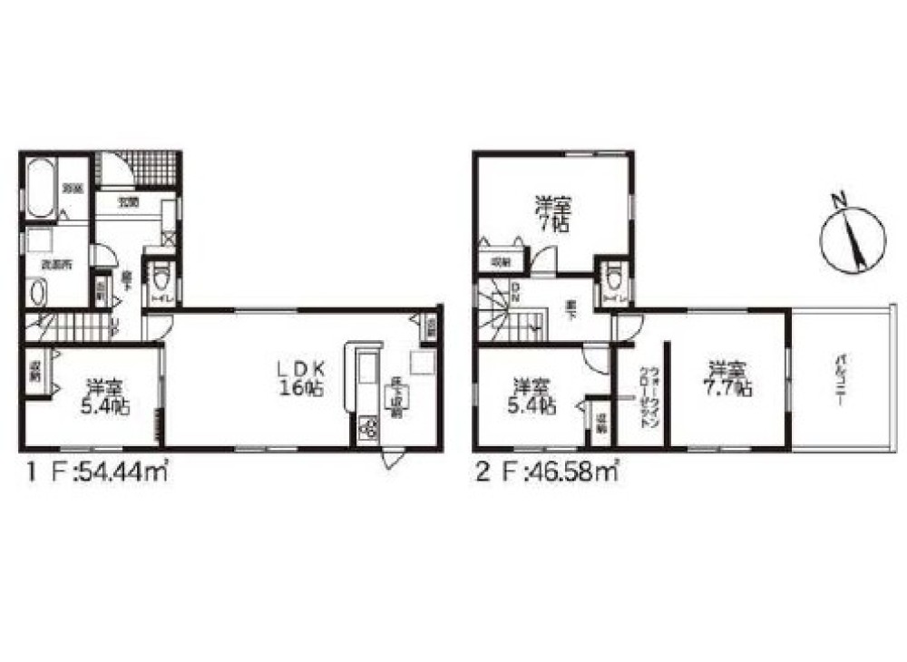 豊川市伊奈町平内　59期　全3棟　1号棟 画像1