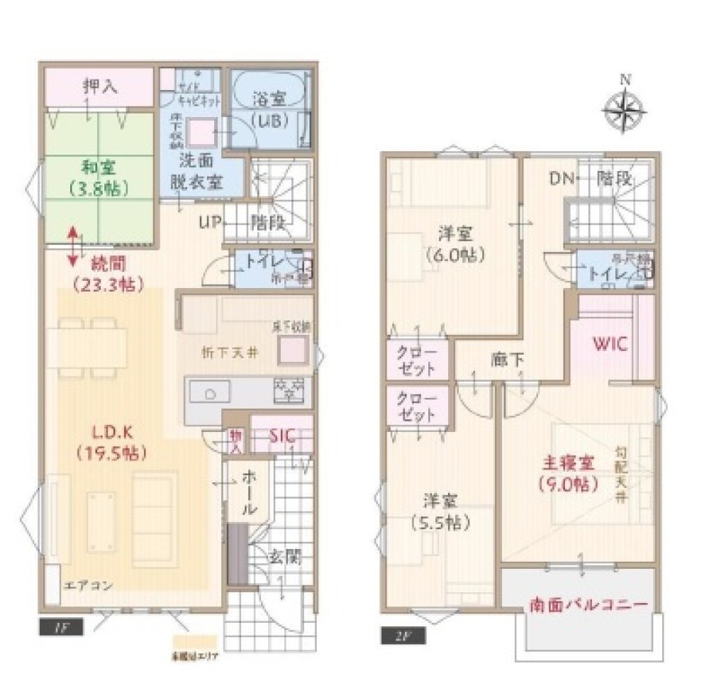 名古屋市緑区桶狭間切戸　全3棟　2号棟 画像2