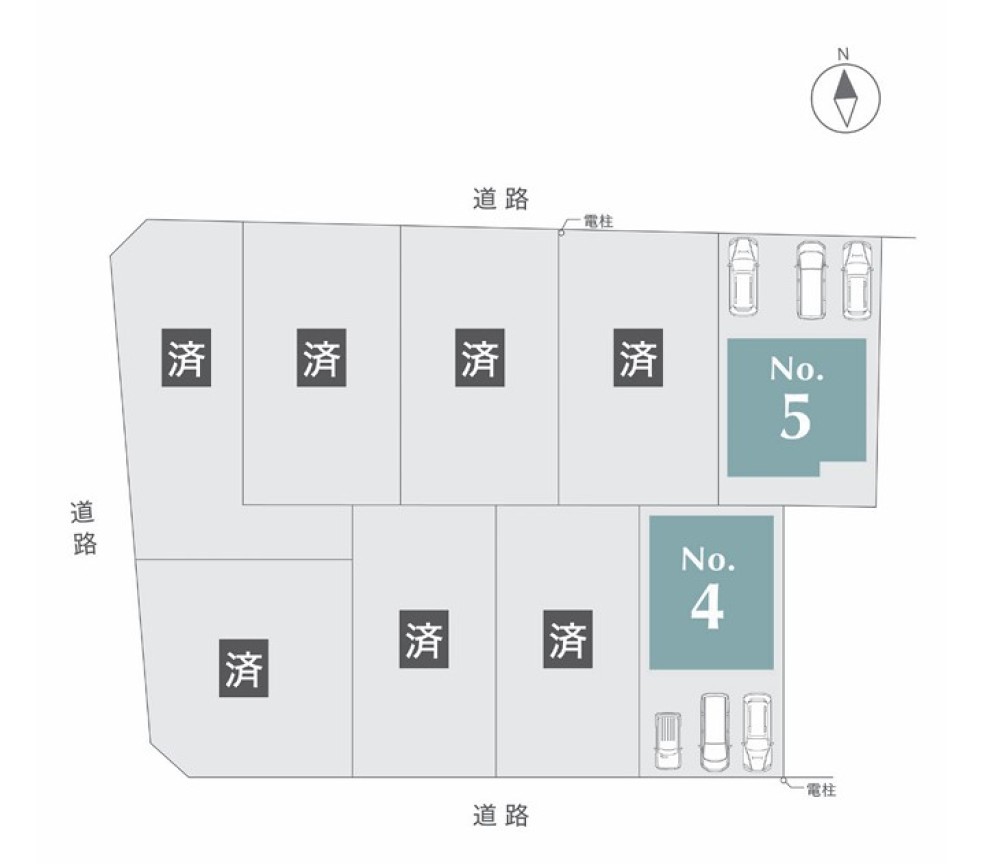 春日井市白山町二丁目　全9棟　4号棟 画像1