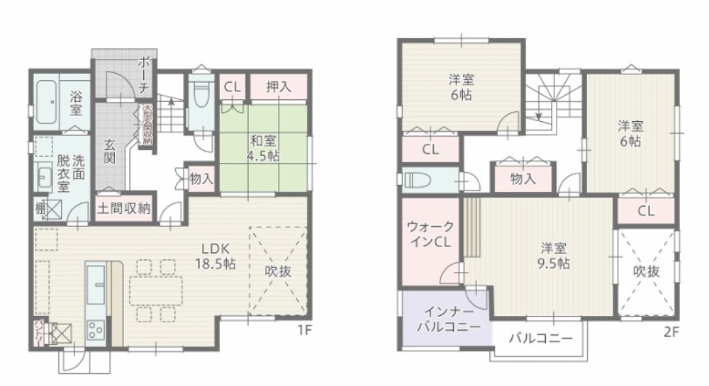 春日井市白山町二丁目　全9棟　5号棟 画像2