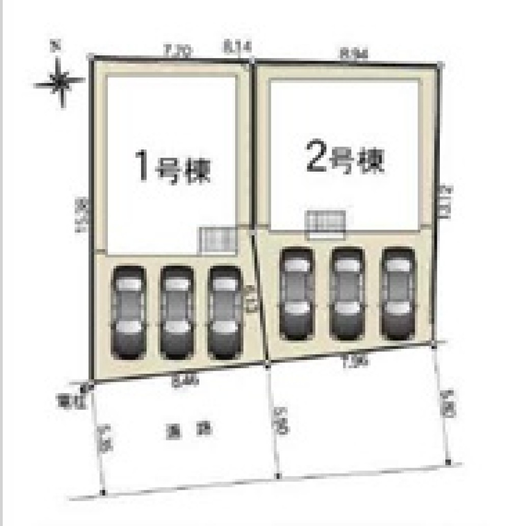 全2棟の分譲住宅！