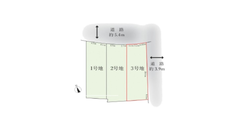名古屋市千種区振甫町　全3区画　3号地 画像1