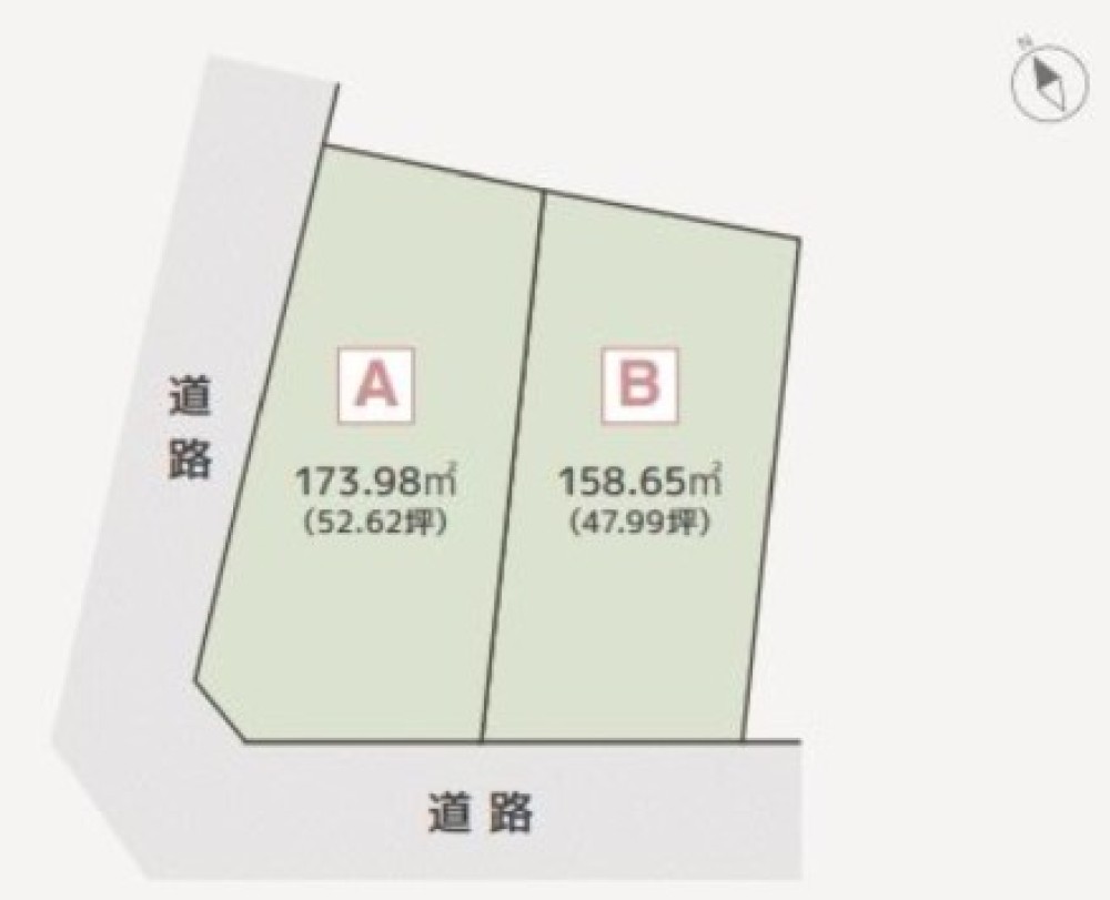 豊川市西桜木町一丁目　全2区画　B区画 画像1