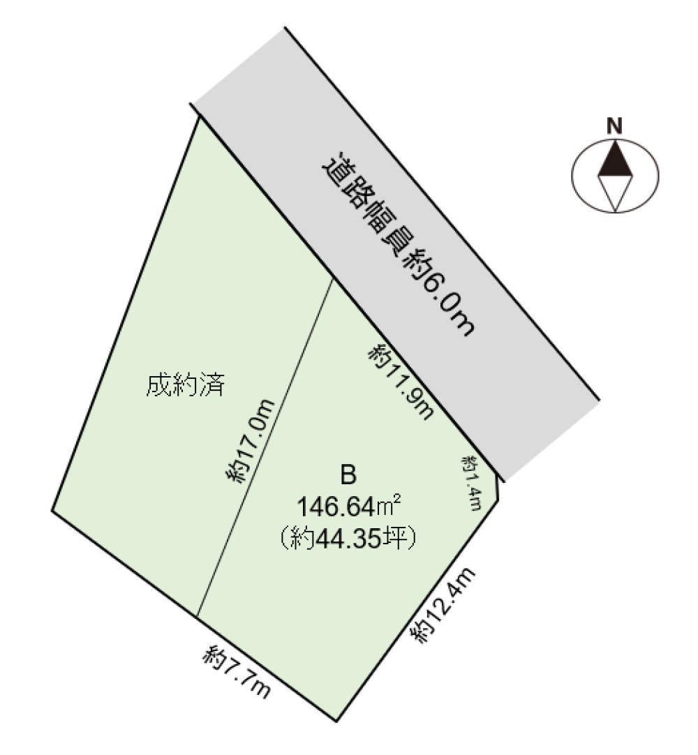 名古屋市緑区鳴海町Ⅲ期　全2区画　B区画 画像6