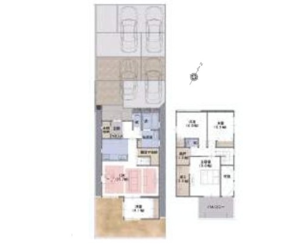 豊川市蔵子三丁目　3期　全3棟　B号棟 画像2
