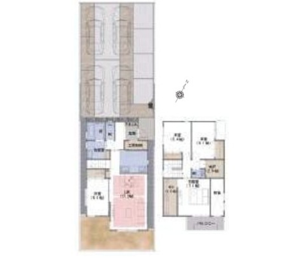 豊川市蔵子三丁目　3期　全3棟　C号棟 画像2