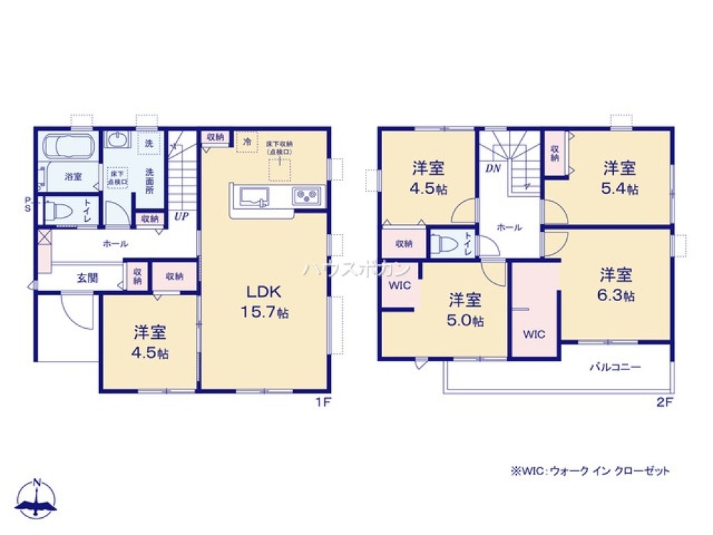 豊橋市北山町第1期　全1棟　1号棟 画像4