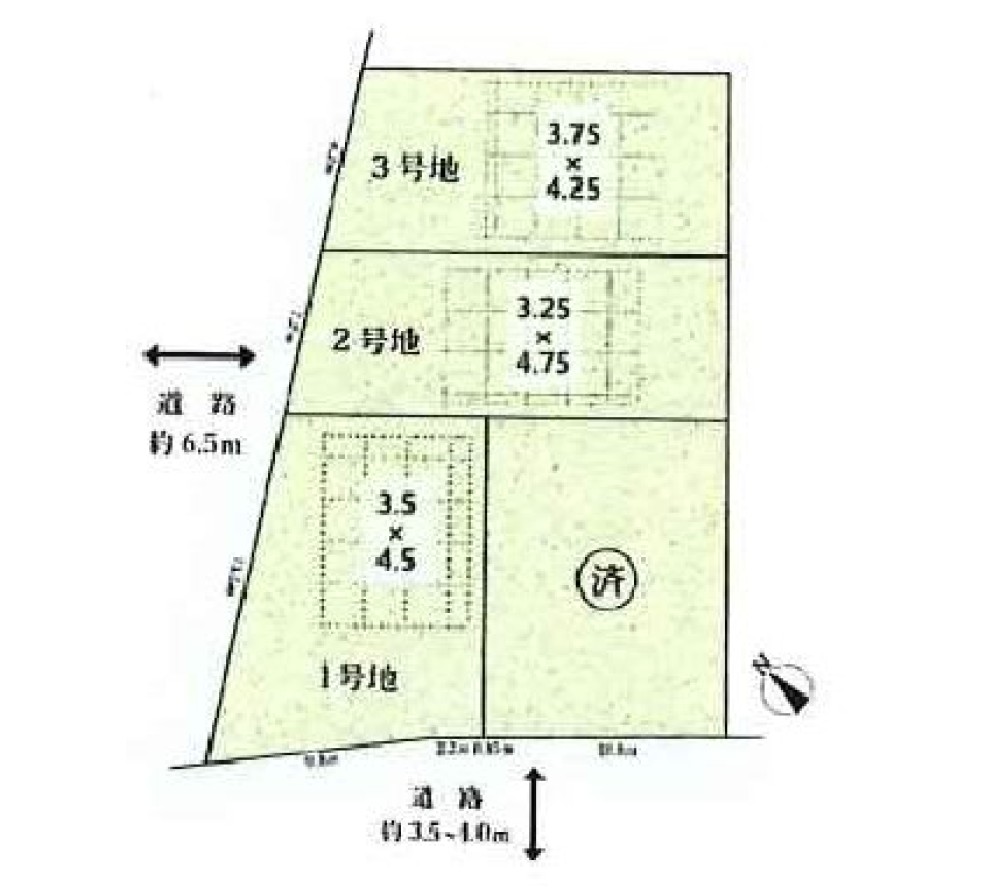 刈谷市松坂町　6期　全4区画　1号地 画像1