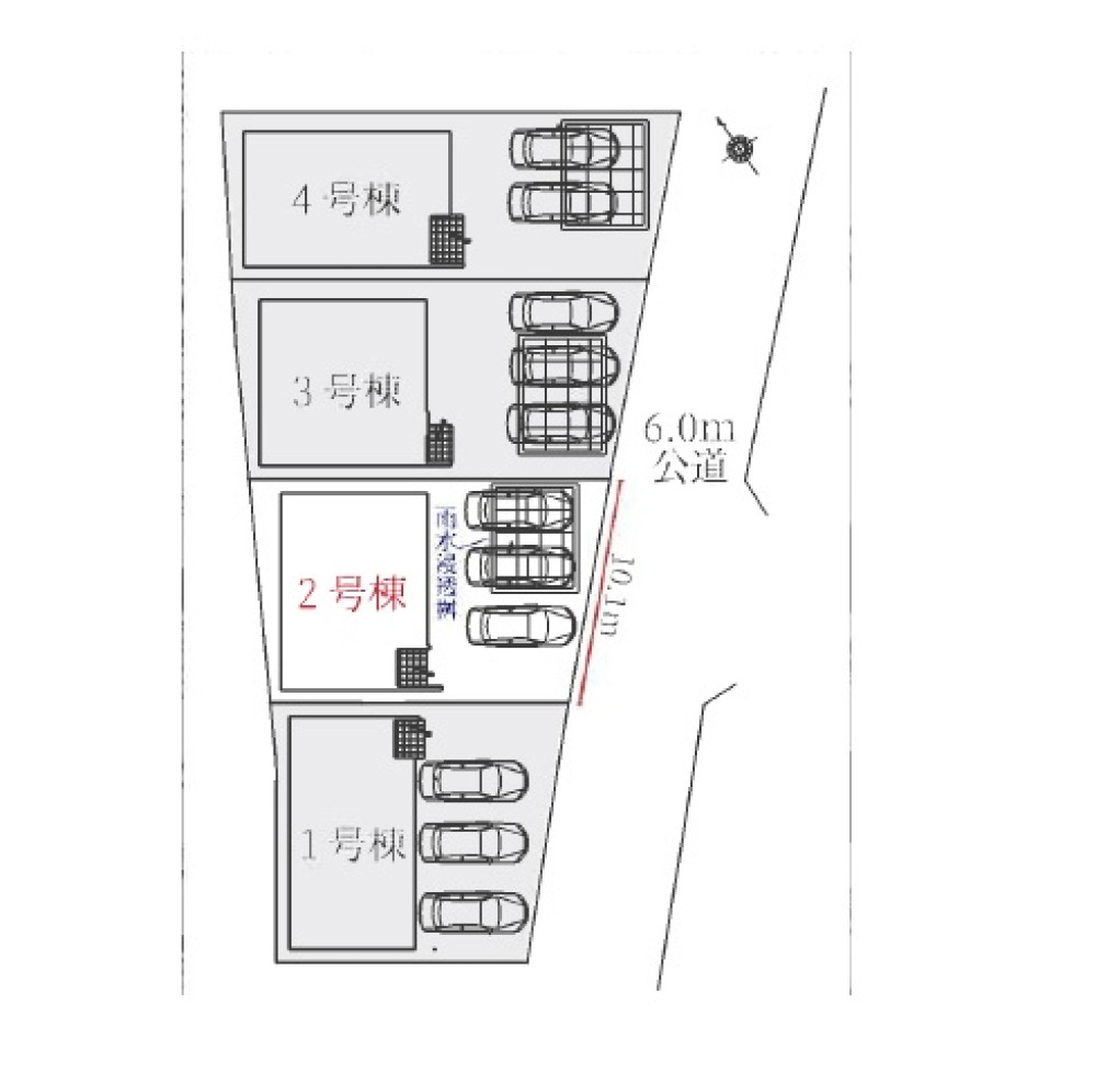 刈谷市泉田町　4期　全4棟 　2号棟 画像1
