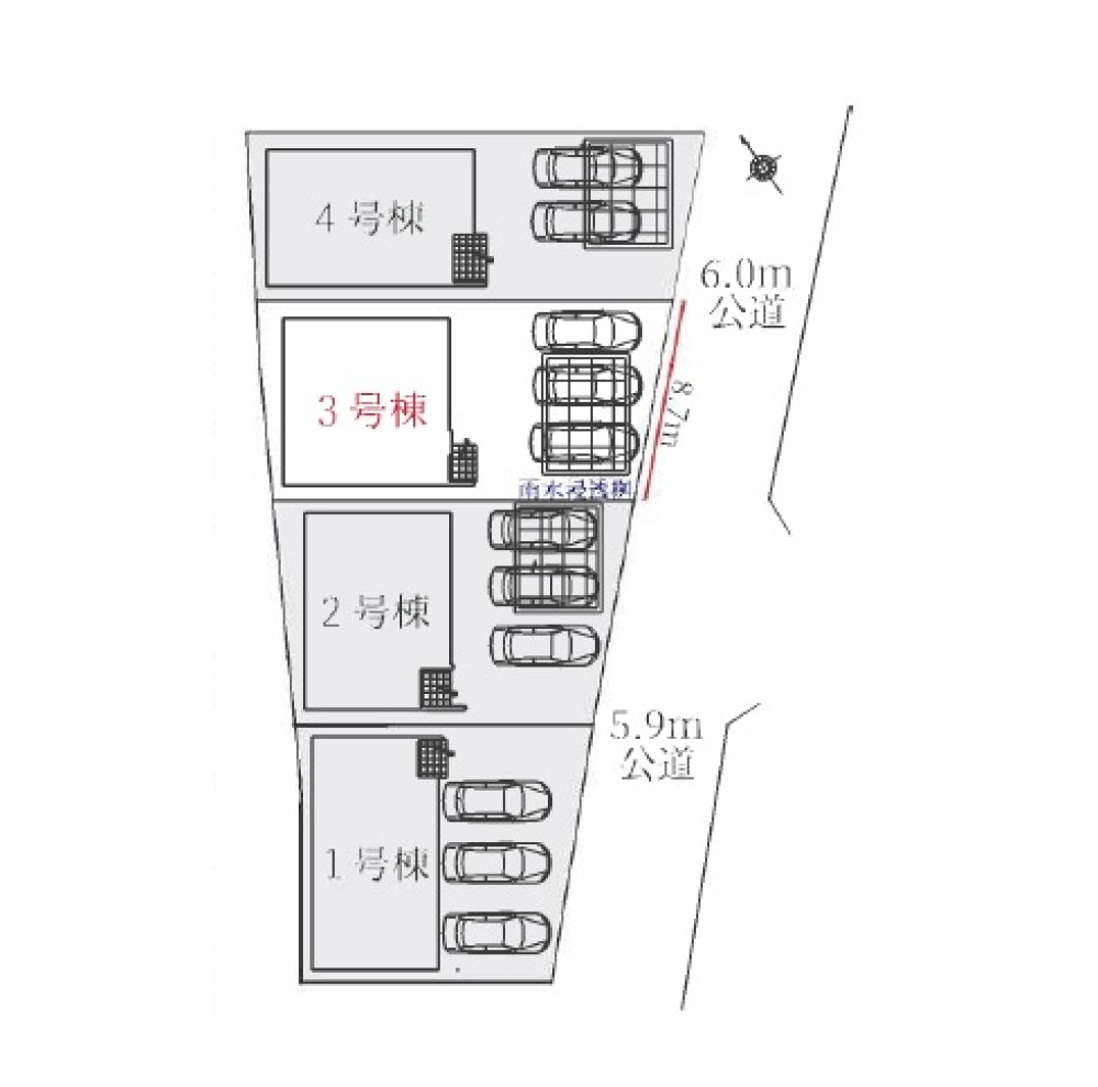 刈谷市泉田町　4期　全4棟 　3号棟 画像1
