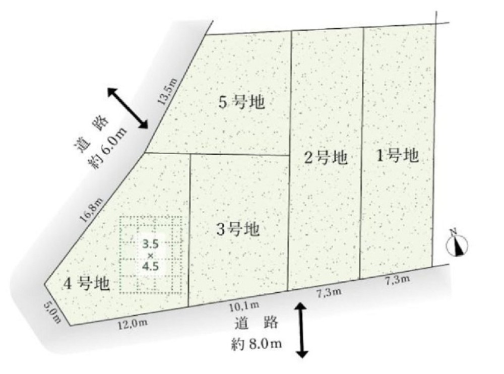 名古屋市天白区植田山　6期　全5区画　2号地 画像1