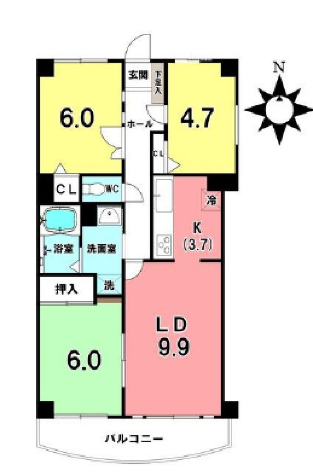 中央マンション城南 画像1