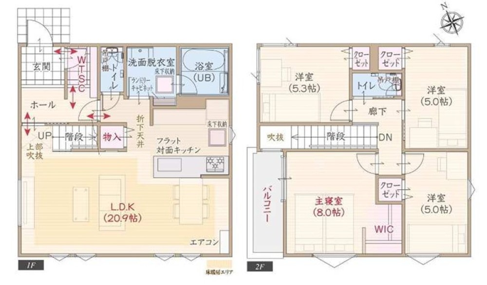 名古屋市中川区野田　全4棟　1号棟 画像1