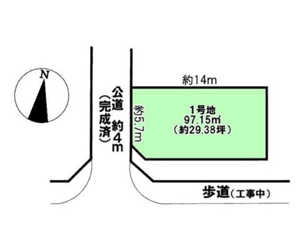 春日井市宮町　1号地 画像1