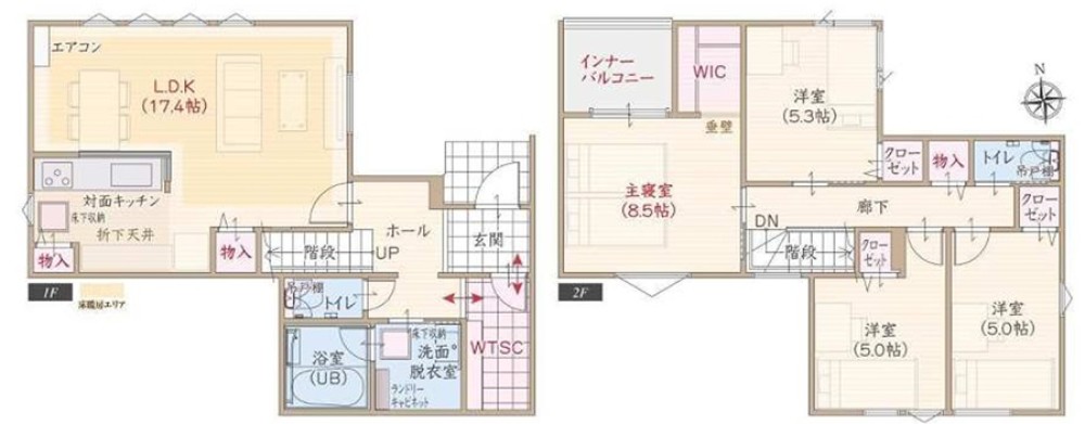 名古屋市中川区野田　全4棟　3号棟 画像1