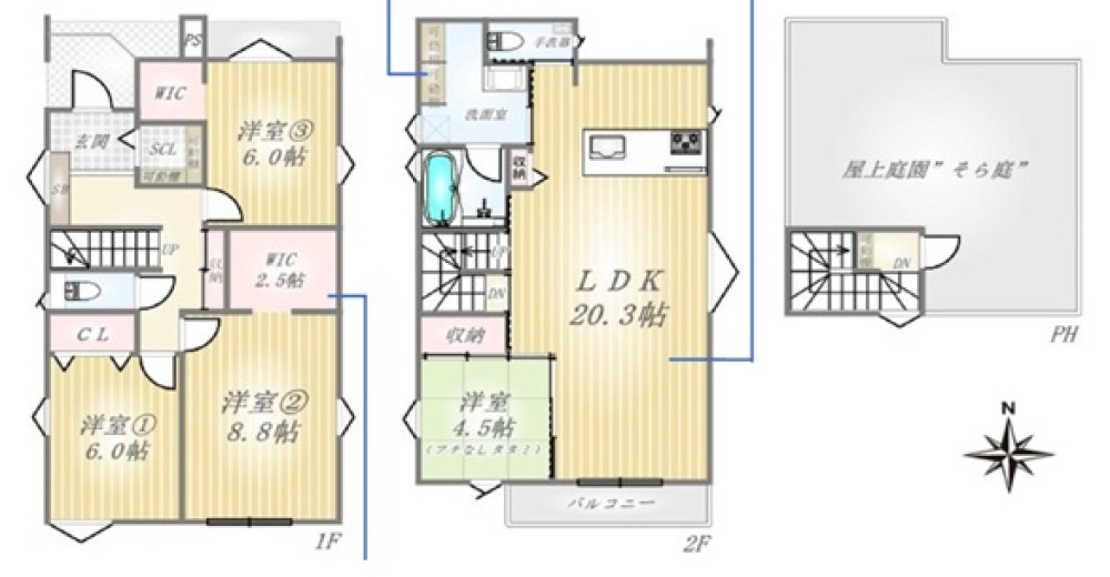 名古屋市中村区下中村町　1期　A号棟 画像2