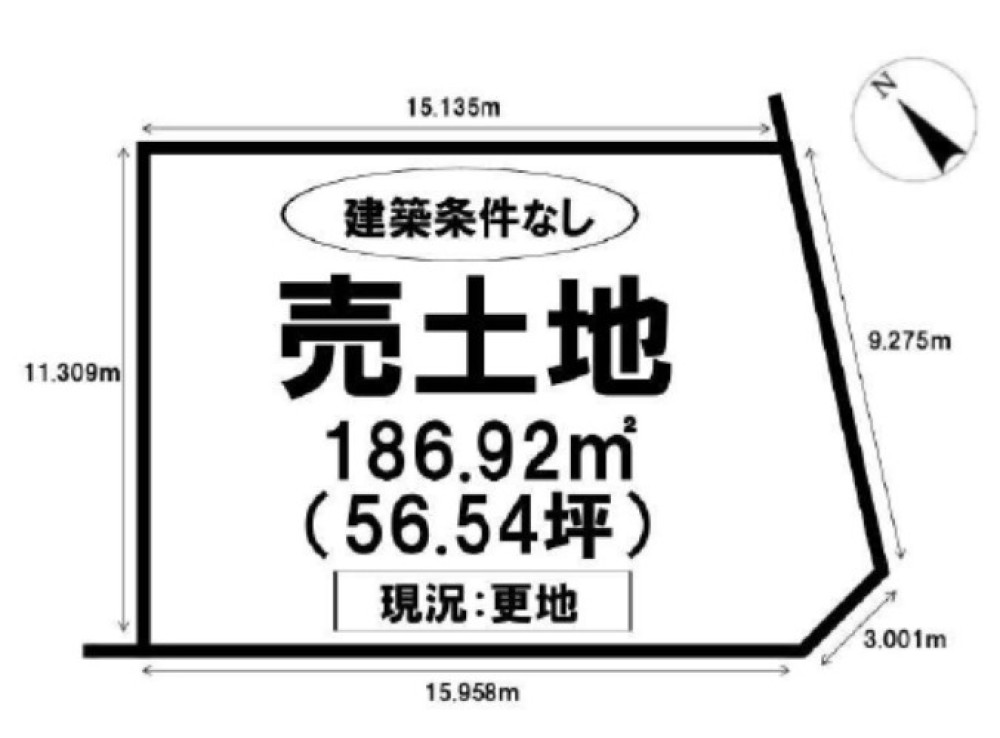 豊川市谷川町　全2区画　1号地 画像1