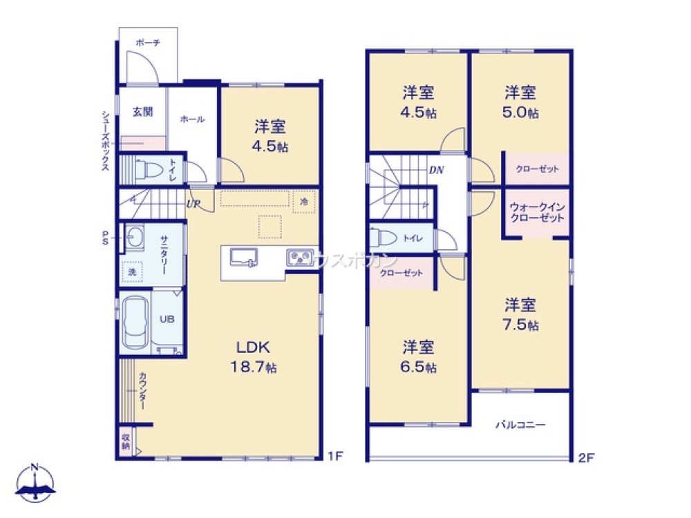 一宮市多加木　2期　全3棟　2号棟 画像4