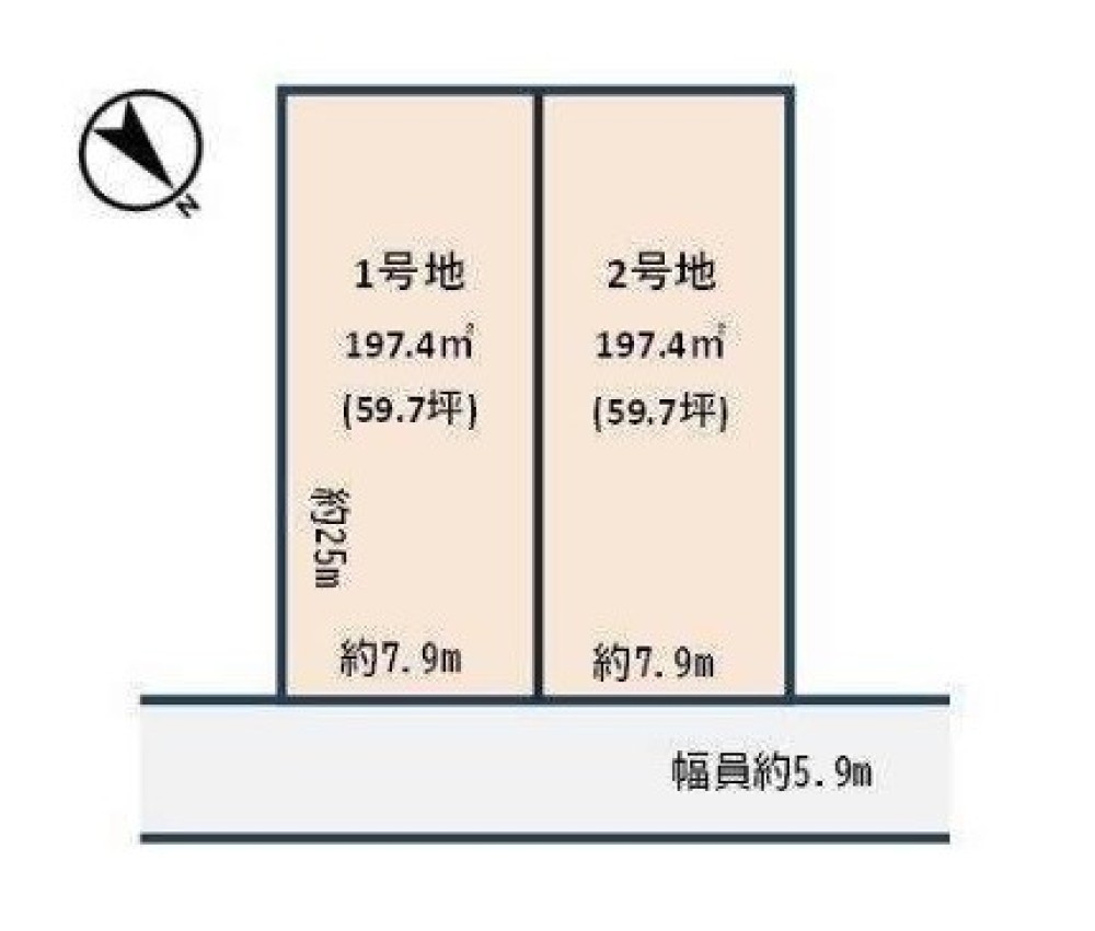 江南市野白町　全2区画　2号地 画像1